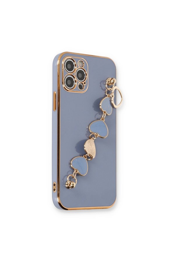 Evimdeyokyok Apple İphone 12 Pro Kılıf Esila Silikon - Gri