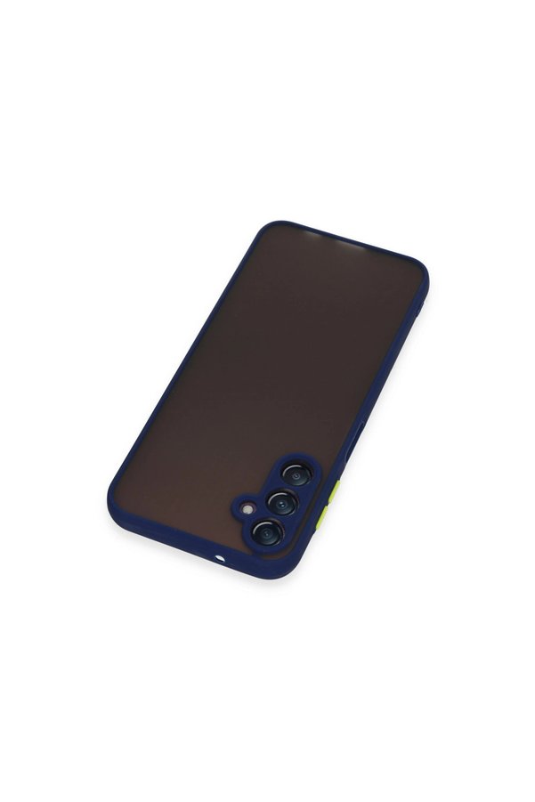 Evimdeyokyok Samsung Galaxy A14 4G Kılıf Montreal Silikon Kapak - Lacivert