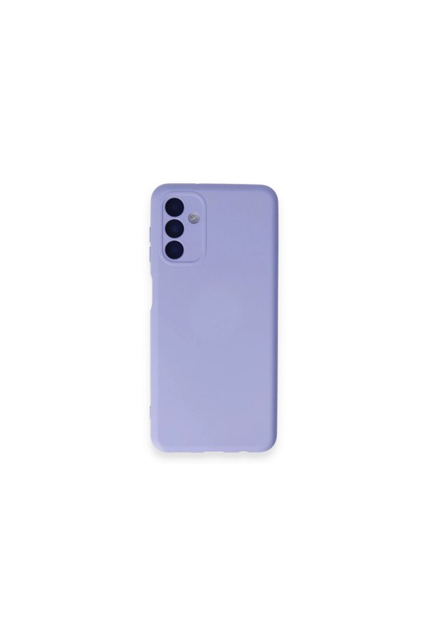 Evimdeyokyok Samsung Galaxy A14 4G Kılıf Nano İçi Kadife Silikon - Lila