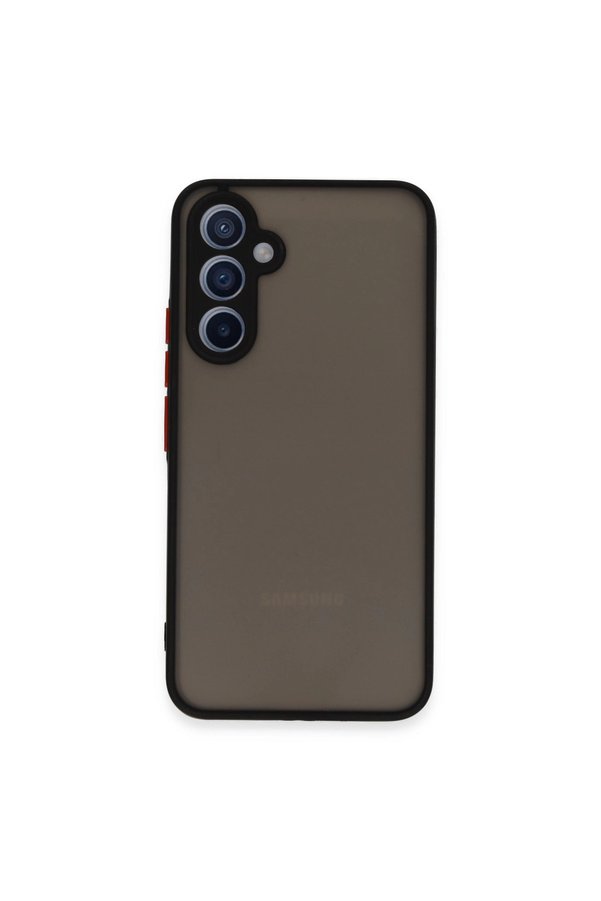 Evimdeyokyok Samsung Galaxy A34 5G Kılıf Montreal Silikon Kapak - Siyah
