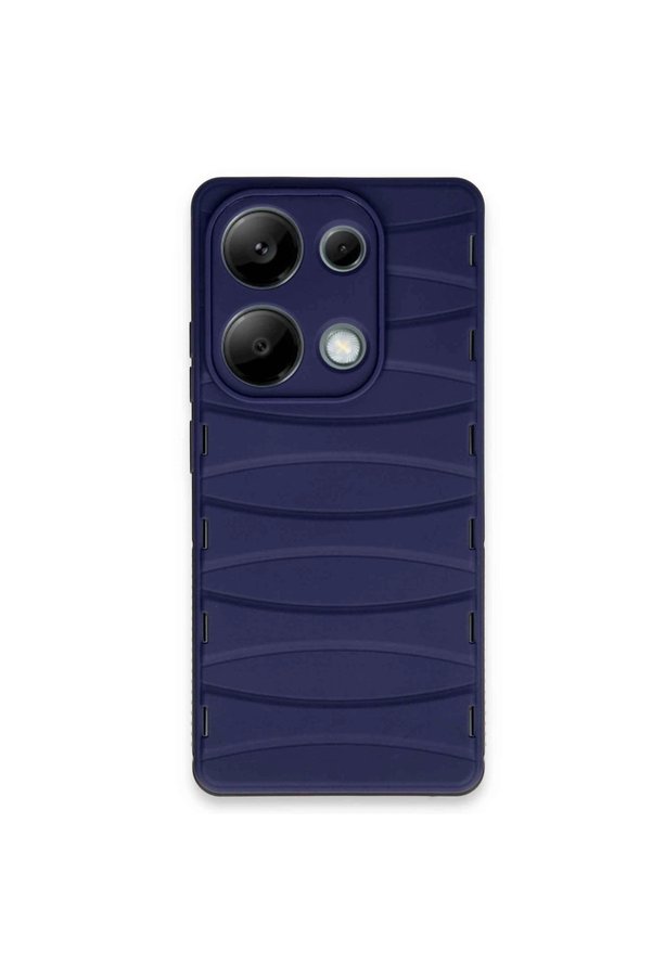 Evimdeyokyok Xiaomi Redmi Note 13 Pro 4G Kılıf Bibercas Silikon Kapak - Lacivert