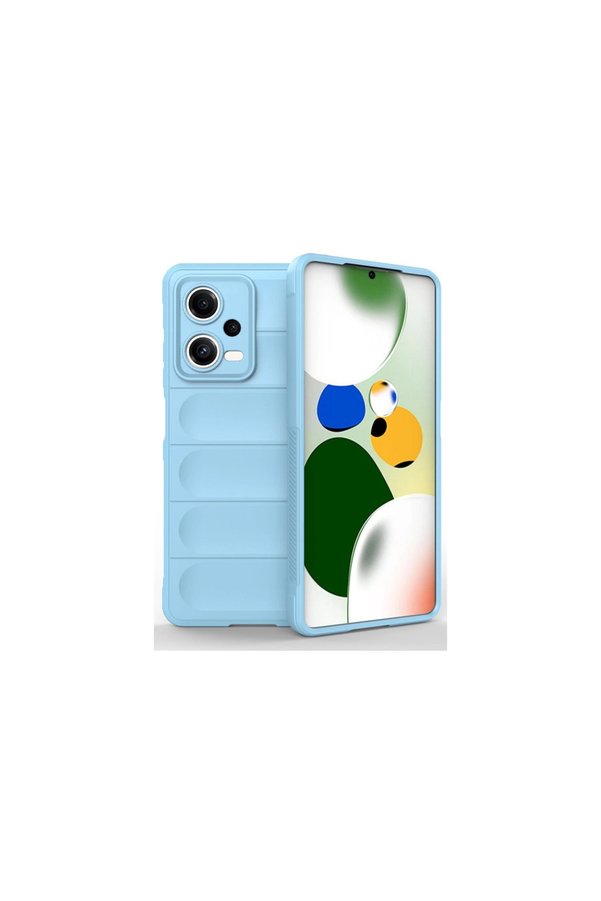 Evimdeyokyok Xiaomi Poco X5 5G Kılıf Optimum Silikon - Sky Blue