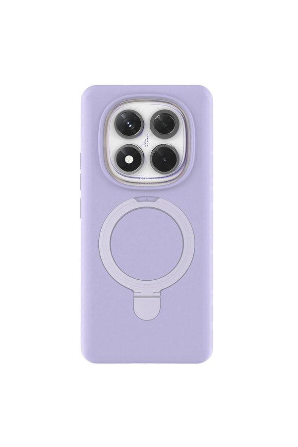 Evimdeyokyok Xiaomi Redmi Note 14 Pro 4G Regal Magsafe Standlı Kapak - Lila