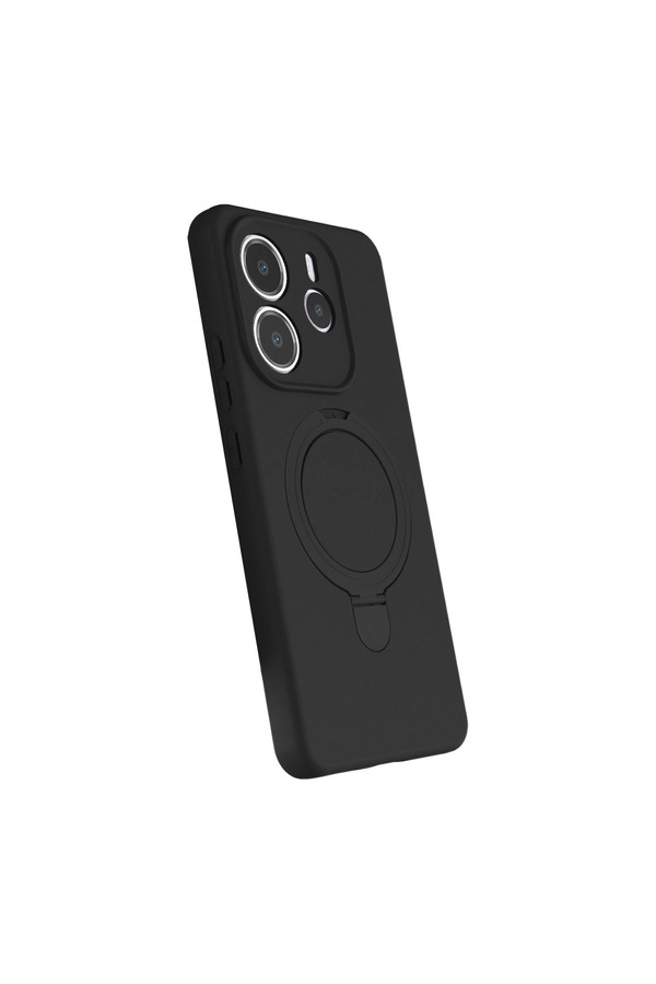 Evimdeyokyok Xiaomi Redmi Note 14 4G Regal Magsafe Standlı Kapak - Siyah