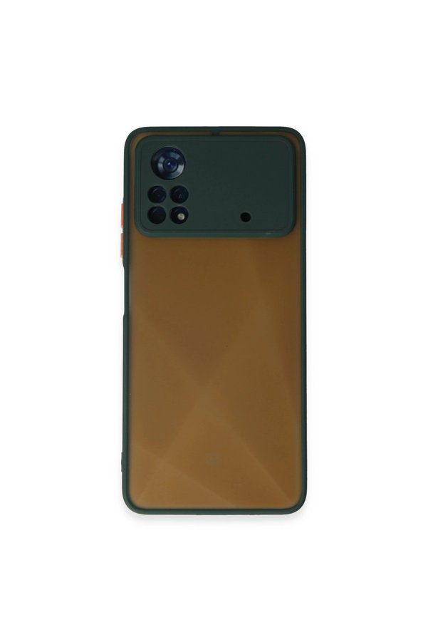 Evimdeyokyok Xiaomi Poco X4 Pro 5G Kılıf Montreal Silikon Kapak - Yeşil
