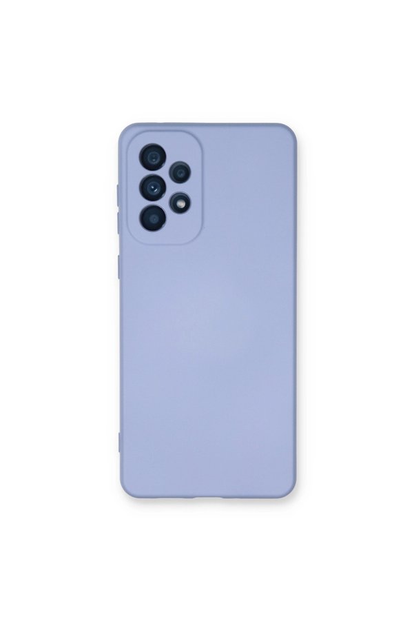 Evimdeyokyok Samsung Galaxy A53 5G Kılıf Nano İçi Kadife Silikon - Lila