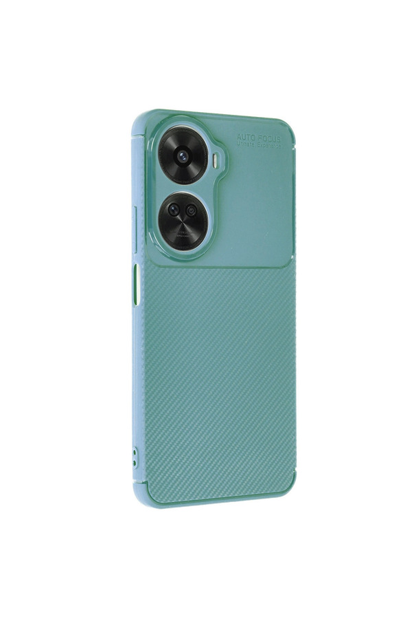 Evimdeyokyok Huawei Nova 12 Se Kılıf Auto Focus Karbon Kapak - Koyu Yeşil