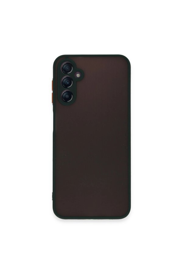 Evimdeyokyok Samsung Galaxy A14 4G Kılıf Montreal Silikon Kapak - Yeşil