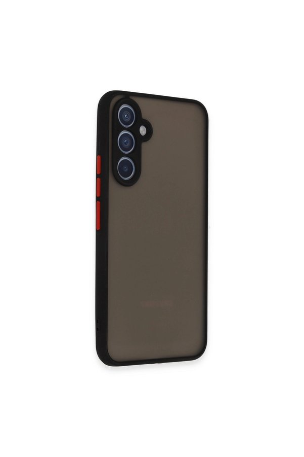 Evimdeyokyok Samsung Galaxy A34 5G Kılıf Montreal Silikon Kapak - Siyah