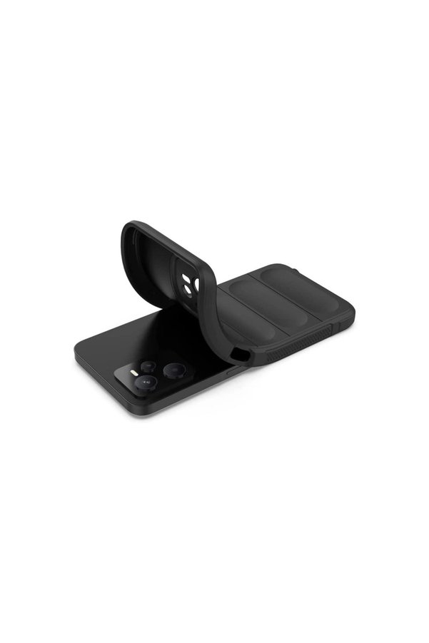 Evimdeyokyok Realme C35 Kılıf Optimum Silikon - Siyah