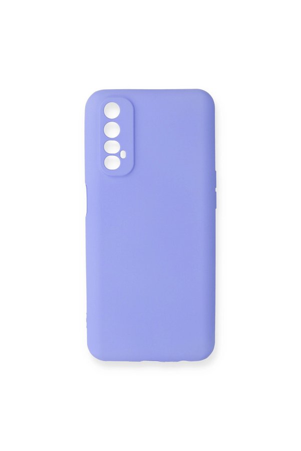Evimdeyokyok Realme 7 Kılıf First Silikon - Lila