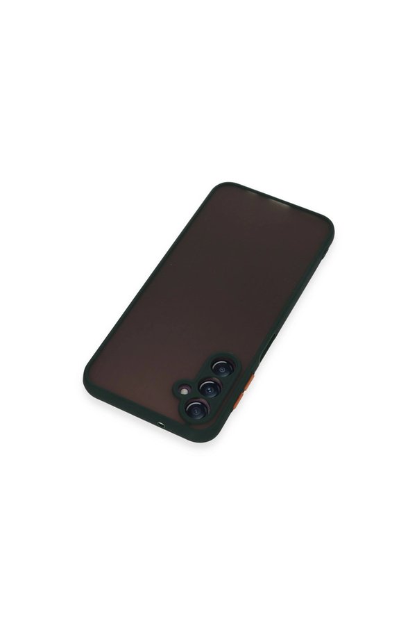 Evimdeyokyok Samsung Galaxy A14 4G Kılıf Montreal Silikon Kapak - Yeşil