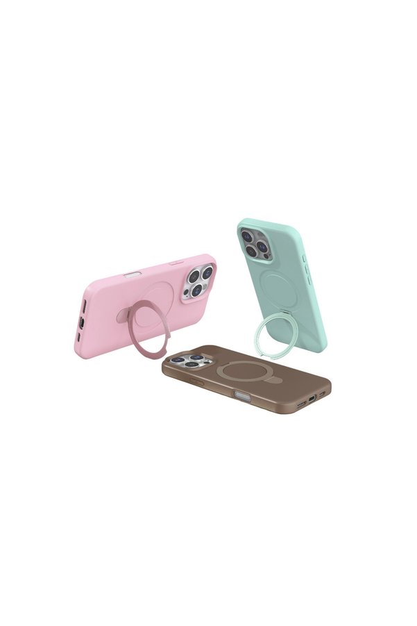 Evimdeyokyok Apple İphone 16 Pro Regal Magsafe Standlı Kapak - Titan Gri