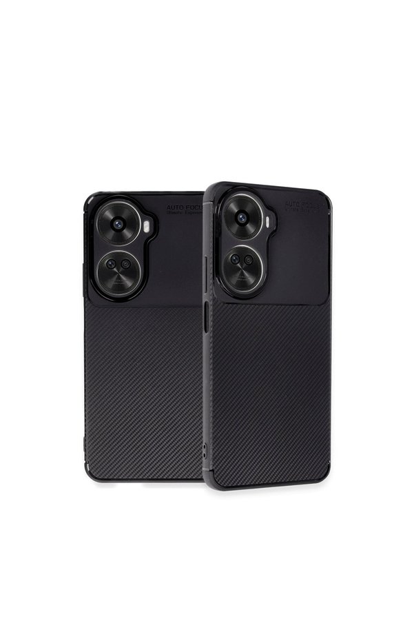 Evimdeyokyok Huawei Nova 12 Se Kılıf Auto Focus Karbon Kapak - Siyah