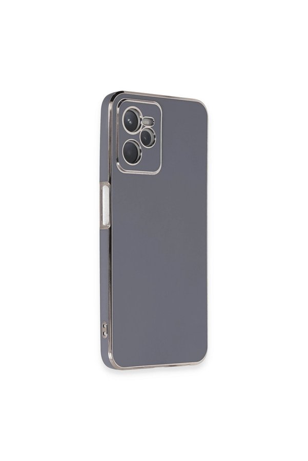 Evimdeyokyok Realme C35 Kılıf Volet Silikon - Mavi
