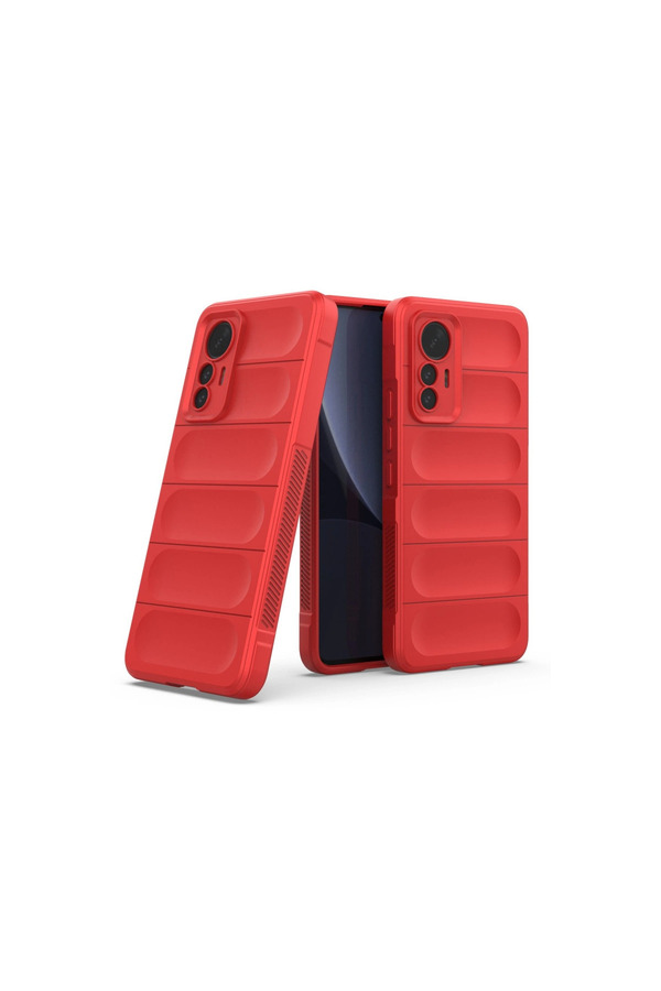 Evimdeyokyok Xiaomi Mi 12 Lite Kılıf Optimum Silikon - Kırmızı