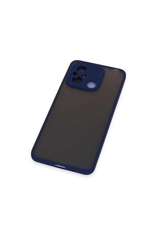 Evimdeyokyok Xiaomi Redmi 12C Kılıf Montreal Silikon Kapak - Lacivert