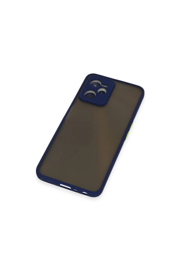 Evimdeyokyok Realme C35 Kılıf Montreal Silikon Kapak - Lacivert