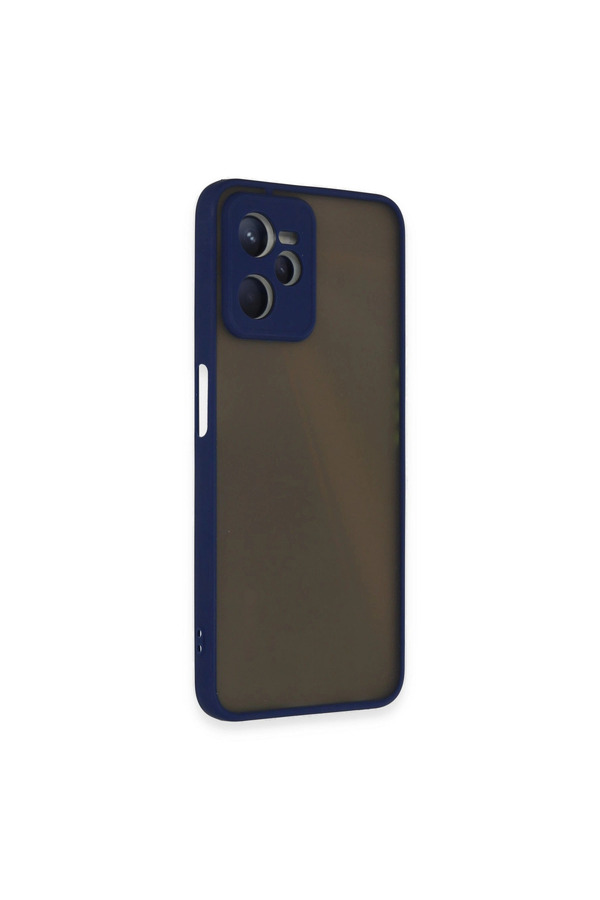 Evimdeyokyok Realme C35 Kılıf Montreal Silikon Kapak - Lacivert