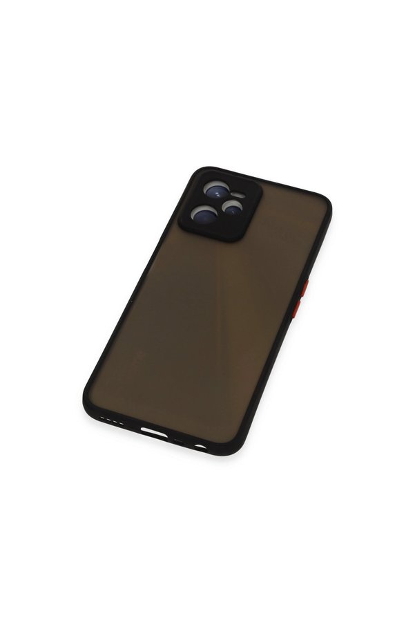 Evimdeyokyok Realme C35 Kılıf Montreal Silikon Kapak - Siyah