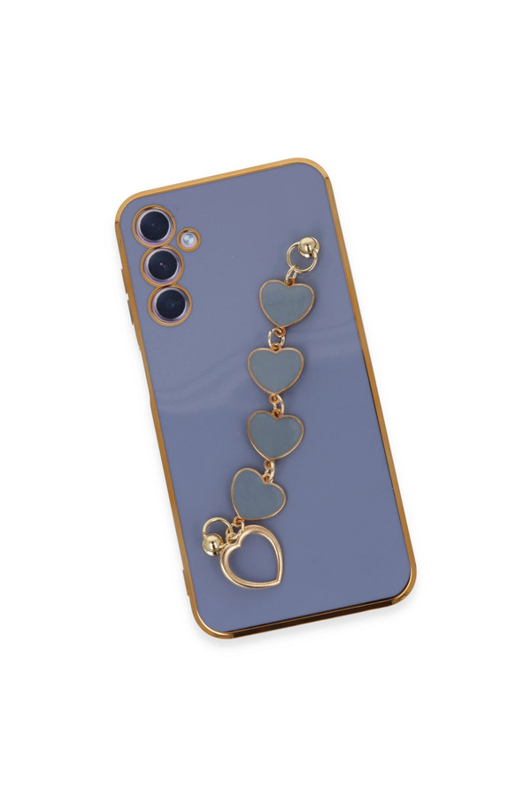 Evimdeyokyok Samsung Galaxy A24 4G Kılıf Esila Silikon - Gri