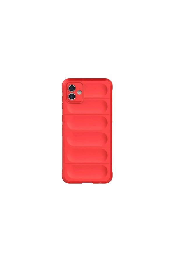 Evimdeyokyok Samsung Galaxy A06 Kılıf Optimum Silikon - Kırmızı