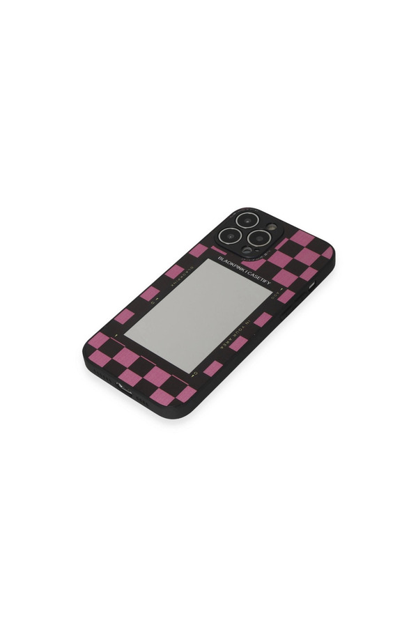 Evimdeyokyok Apple İphone 14 Pro Kılıf Mirror Desenli Kapak - Mirror - 8