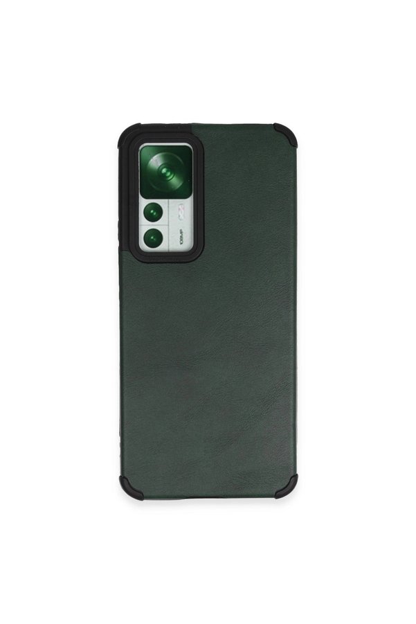 Evimdeyokyok Xiaomi Mi 12T Kılıf Loop Deri Silikon - Yeşil