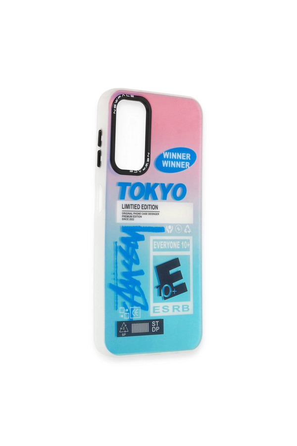 Evimdeyokyok Samsung Galaxy A14 4G Kılıf Estoril Desenli Kapak - Estoril - 1