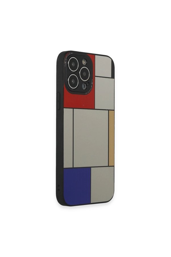 Evimdeyokyok Apple İphone 13 Pro Kılıf Mirror Desenli Kapak - Mirror - 9