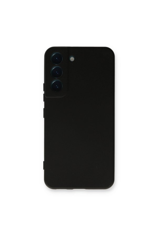 Evi̇mdeyokyok Samsung Galaxy S23 Plus Kılıf Nano İçi̇ Kadi̇fe Si̇li̇kon - Si̇yah
