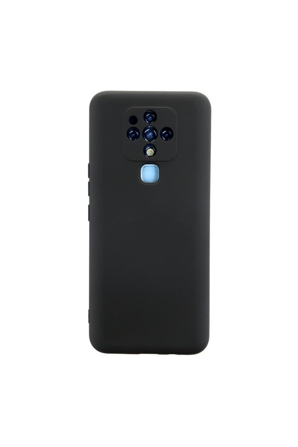 Evimdeyokyok Tecno Camon 16 Kılıf Nano İçi Kadife Silikon - Siyah