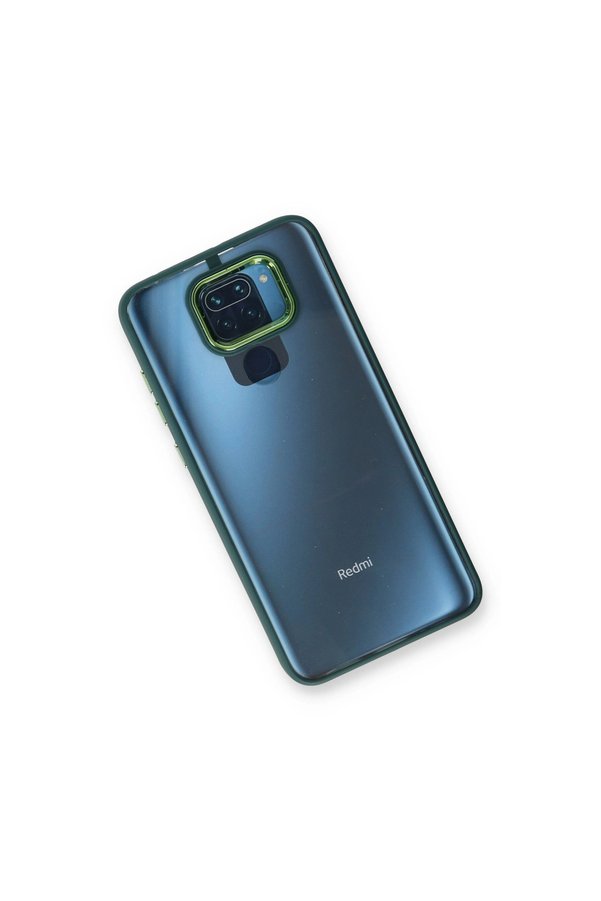 Evimdeyokyok Xiaomi Redmi Note 9 Kılıf Dora Kapak - Haki Yeşil