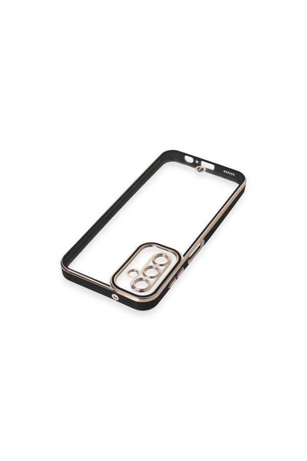 Evimdeyokyok Samsung Galaxy A14 4G Kılıf Liva Lens Silikon - Siyah