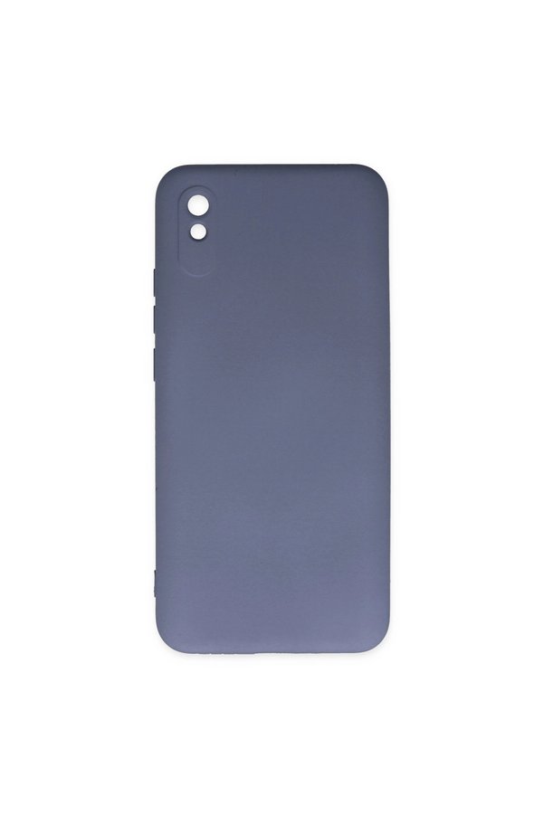 Evimdeyokyok Xiaomi Redmi 9A Kılıf Nano İçi Kadife Silikon - Gri
