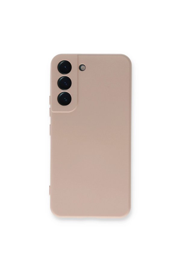Evimdeyokyok Samsung Galaxy S23 Kılıf Nano İçi Kadife Silikon - Pudra