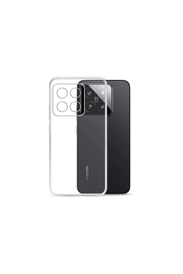 Evimdeyokyok Xiaomi Mi 15 Pro Kılıf Lüx Şeffaf Silikon