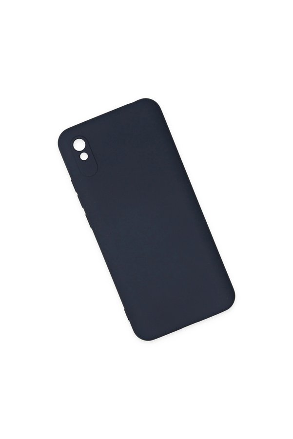 Evimdeyokyok Xiaomi Redmi 9A Kılıf Nano İçi Kadife Silikon - Lacivert