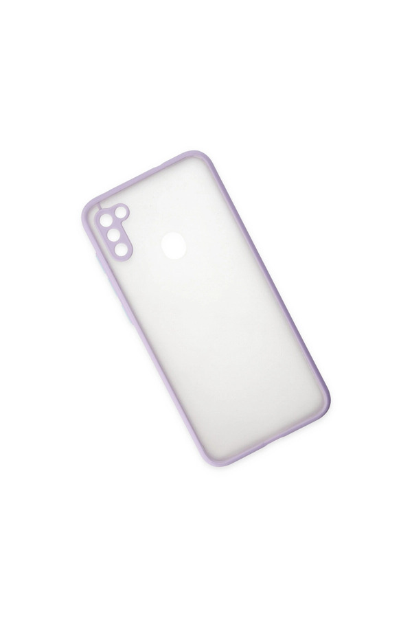 Evimdeyokyok Samsung Galaxy A11 Kılıf Montreal Silikon Kapak - Mor