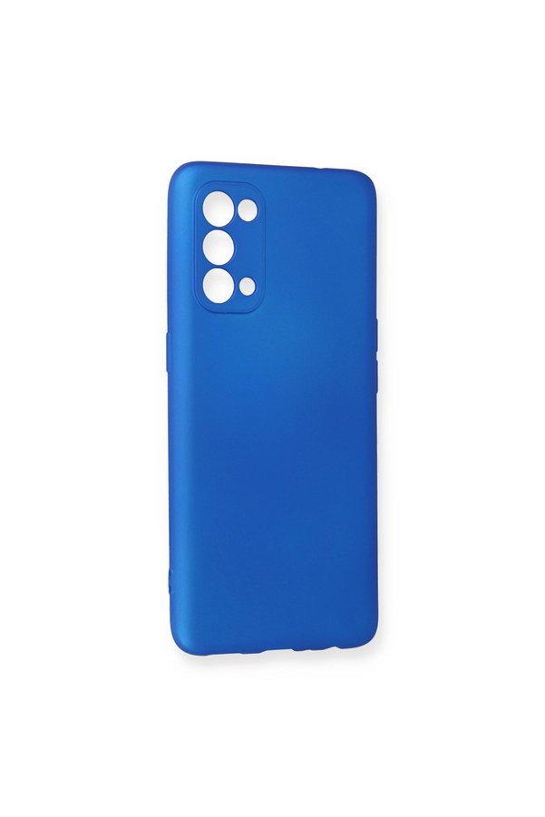 Evimdeyokyok Oppo Reno 5 Kılıf First Silikon - Mavi