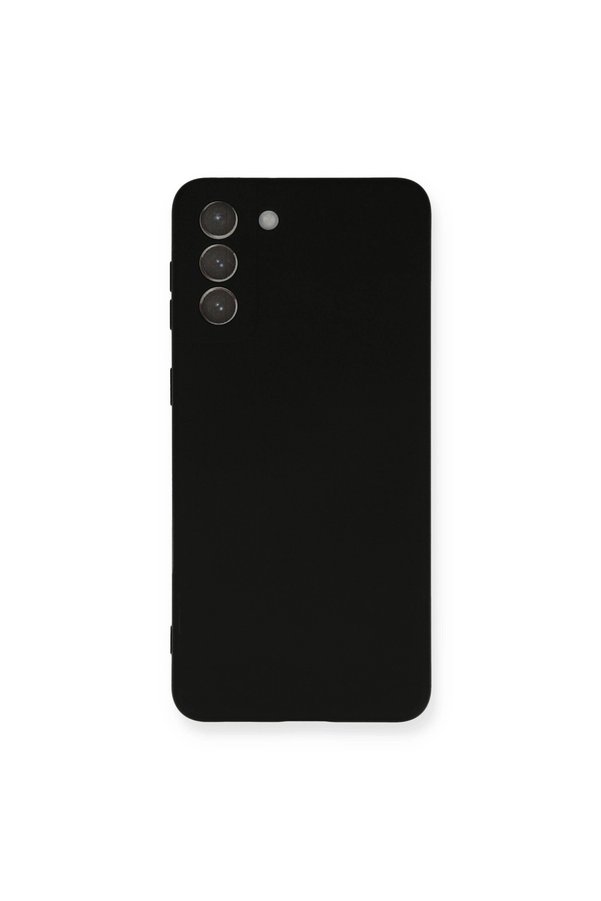 Evimdeyokyok Samsung Galaxy S21 Plus Kılıf Nano İçi Kadife Silikon - Siyah