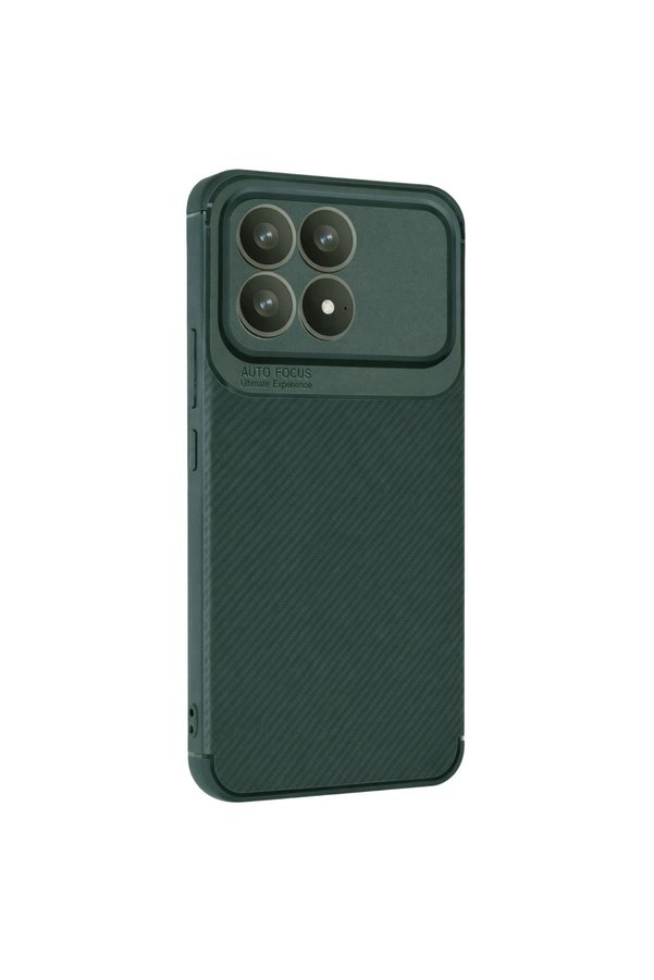 Evimdeyokyok Xiaomi Poco F8 Pro Auto Focus Karbon Kapak - Koyu Yeşil