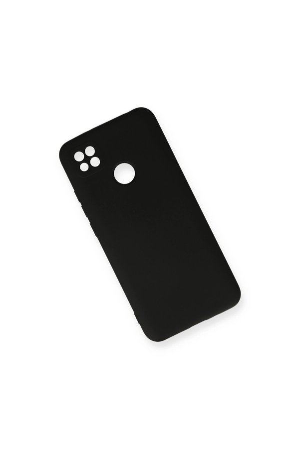 Evimdeyokyok Xiaomi Redmi 9C Kılıf Nano İçi Kadife Silikon - Siyah