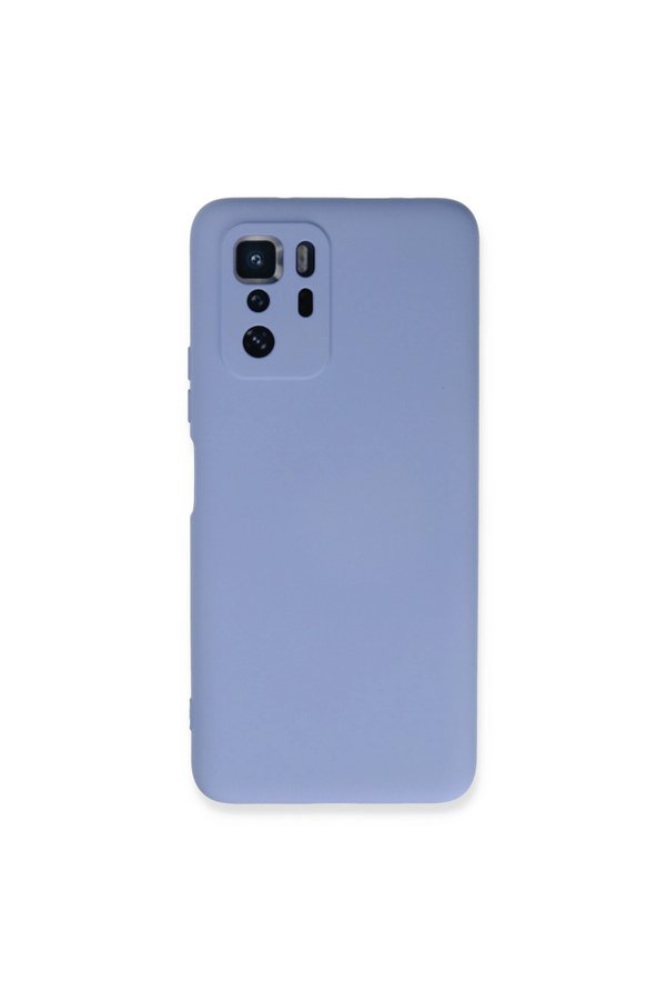 Evimdeyokyok Xiaomi Poco X3 Gt Kılıf Nano İçi Kadife Silikon - Lila