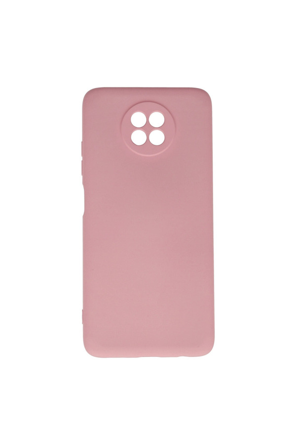 Evimdeyokyok Xiaomi Redmi Note 9 5G Kılıf Nano İçi Kadife Silikon - Pembe