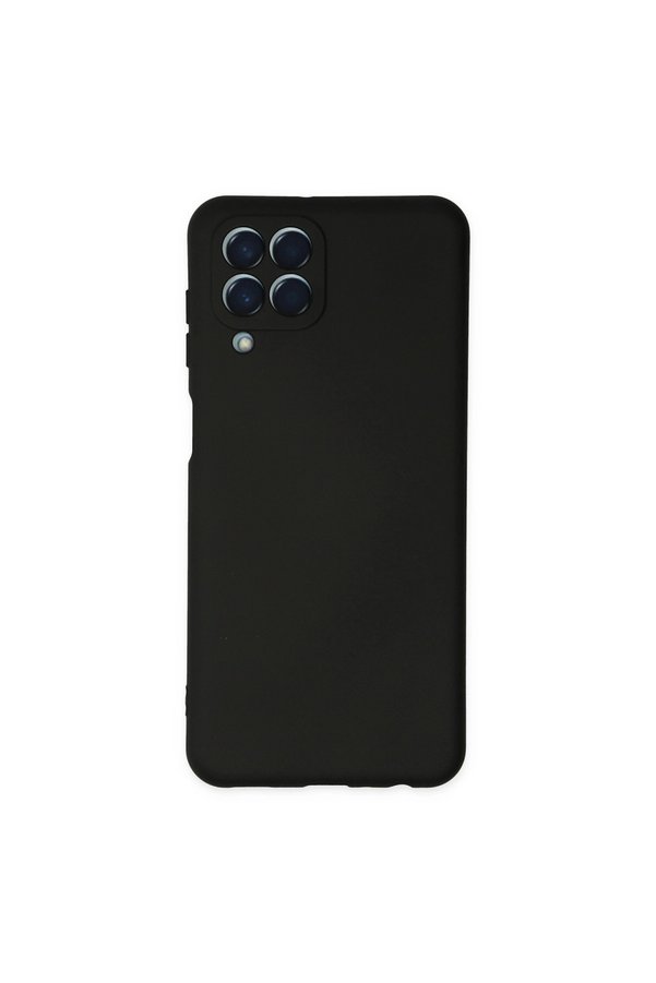 Evimdeyokyok Samsung Galaxy M33 Kılıf Nano İçi Kadife Silikon - Siyah