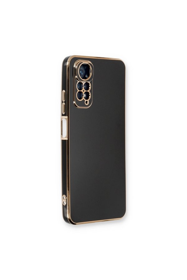 Evimdeyokyok Xiaomi Redmi Note 11 Kılıf Volet Silikon - Siyah