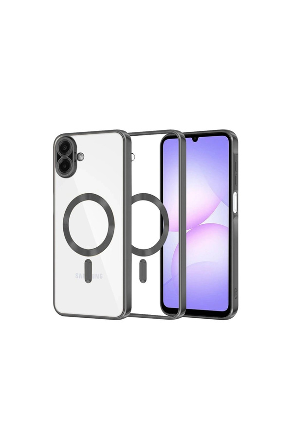 Evimdeyokyok Samsung Galaxy A07 4G Kross Magneticsafe Kapak - Siyah