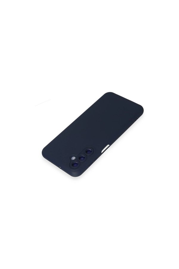 Evi̇mdeyokyok Samsung Galaxy M34 5G Kılıf Nano İçi̇ Kadi̇fe Si̇li̇kon - Laci̇vert
