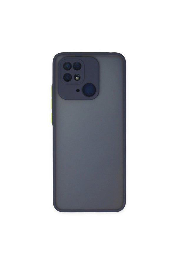 Evimdeyokyok Xiaomi Redmi 10C Kılıf Montreal Silikon Kapak - Lacivert